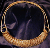 Coil weave: bronze wire